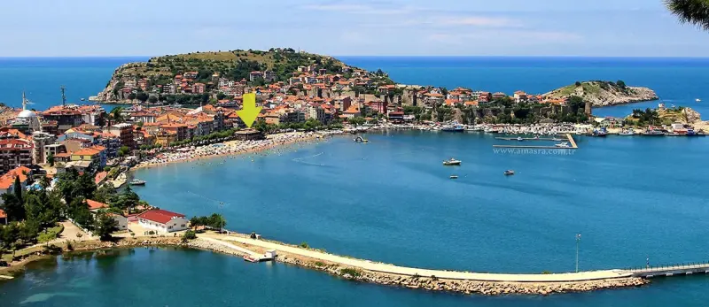Amasra kuş bakışı
